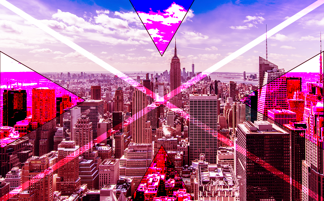 image de Photoshop – Montage Géométrique