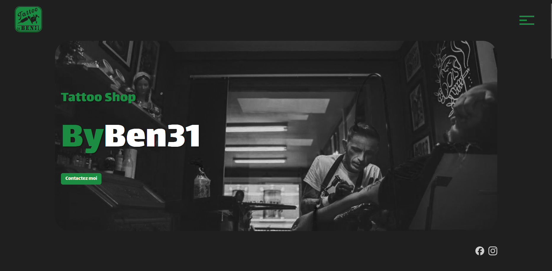 image de Site One-Page – Portfolio Ben31